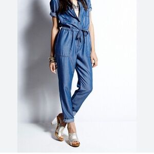 Trina Turk Blue Jumpsuit